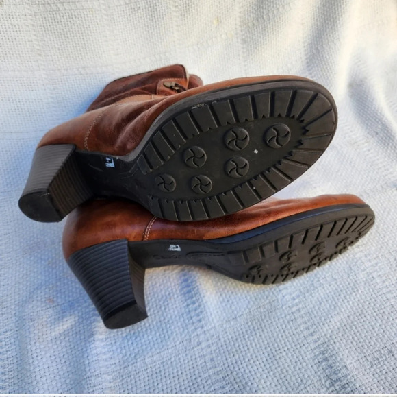 Gabor Laced shearling " Granny" Boots 8.5 - Picture 10 of 15